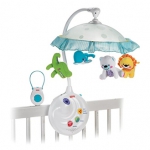 Fisher Price 费雪 可爱动物两用声光床铃 N8849 亚马逊中国价格