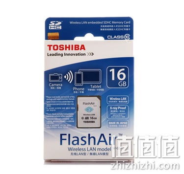 东芝FlashAir WIFI SDHC存储卡