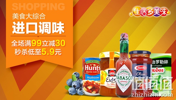 进口调味满99减30