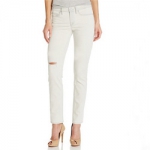 Calvin Klein Jeans 女士修身直筒破洞牛仔裤 美国 Amazon