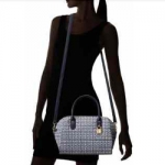 Tommy Hilfiger 汤米•希尔费格 TH 印花圆顶单肩手提包 美国 Amazon