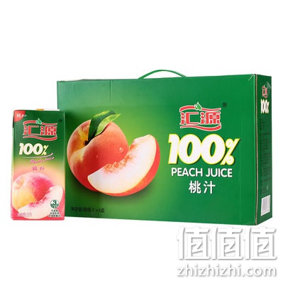 汇源100%桃汁
