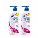 海飞丝 丝质柔滑去屑洗发水500ml*2瓶 国美团购价格