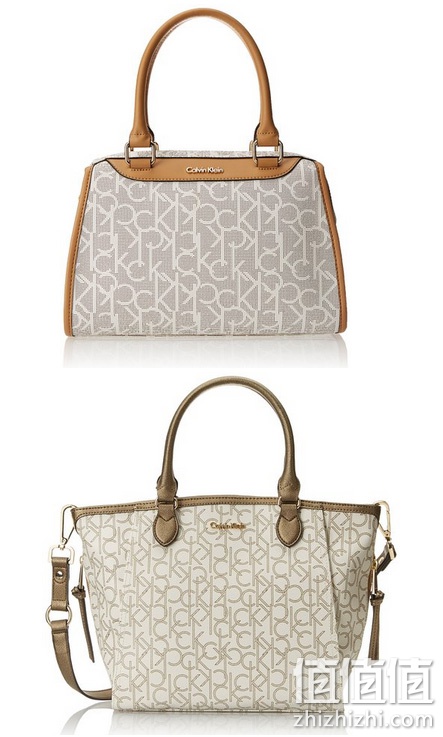 Calvin Klein 卡文克莱 New Hudson Monogram Logo 提花手提包