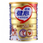 雀巢 健心中老年金装2合1配方奶粉800g 亚马逊价格