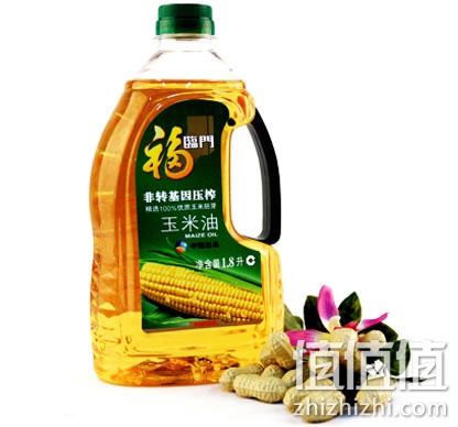 福临门 黄金产地 玉米油 1.8L