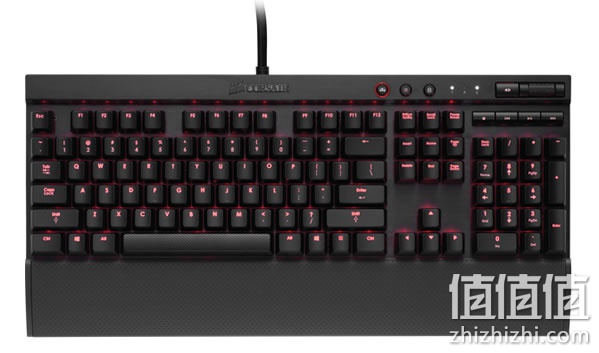 海盗船K70红轴机械键盘
