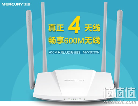 水星MW3030R双频无线路由器