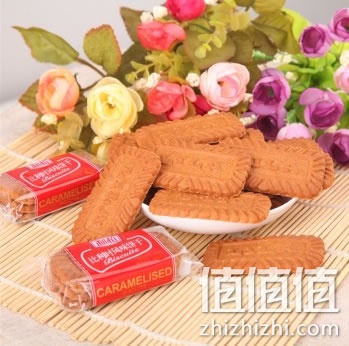 利拉焦糖味比利时风味饼干