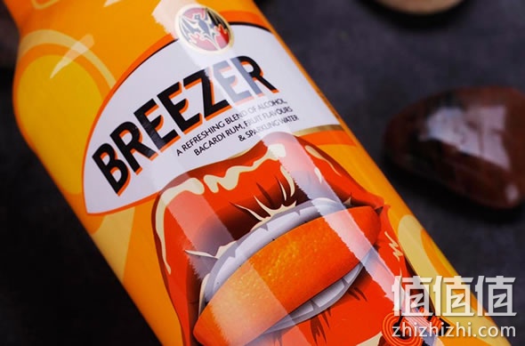百加得冰锐朗姆预调酒橙味275ml