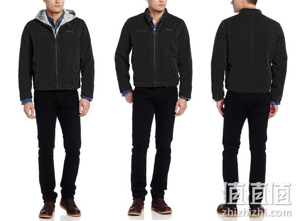 Levi’s 李维斯 Racer 男士全棉带帽休闲短夹克