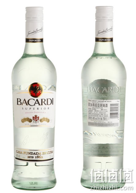百加得超级朗姆酒750ml