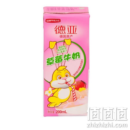 德亚草莓牛奶200ml*30 