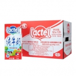 兰特（Lactel） 全脂牛奶 1L*12盒 京东商城价格