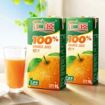 汇源 100%橙果汁1L*6盒 京东商城价格