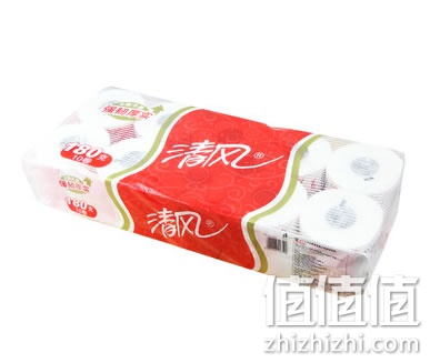 清风超质感系列卫生纸