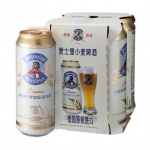 限华北：爱士堡 小麦啤酒500ml*4听*2件 1号店价格