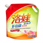 限华南：洛娃多功能洗衣液2L*2袋 苏宁易购价格