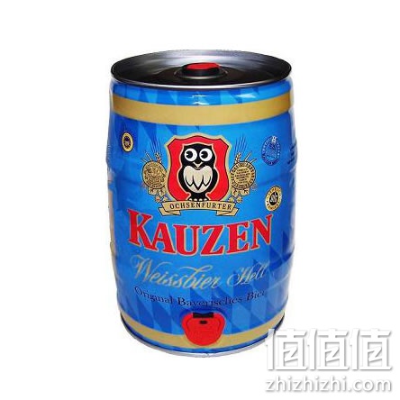 凯泽 巴伐利亚小麦白啤酒5L桶 京东商城价格