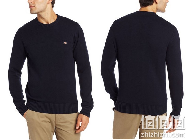 Dickies 帝客 Billy Solid 男式长袖套头纯色毛衣