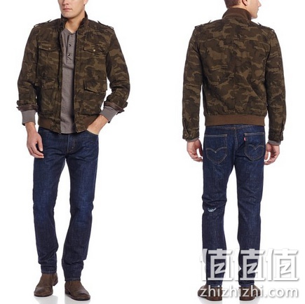 Levi's 李维斯纯棉四口袋短外套 