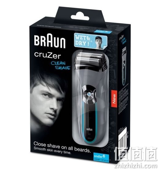 博朗cruZer 6 clean shave 电动剃须刀 