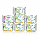 ABC 茶树精华中和异味日夜卫生巾7件套 亚马逊中国价格