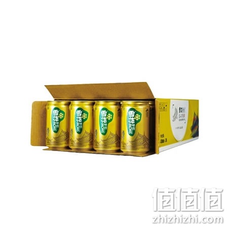 雪花啤酒8度纯生330ml*24听