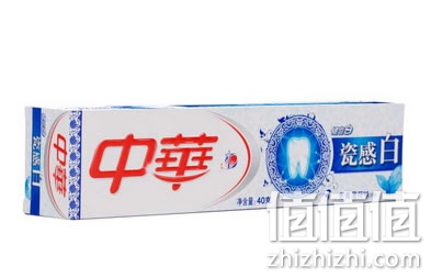 中华瓷感白冬青薄荷味牙膏