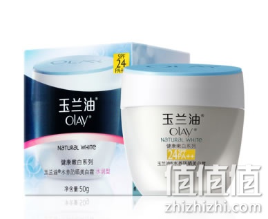 玉兰油水养防晒美白霜