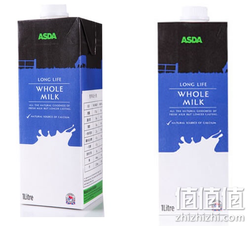 艾思达全脂牛奶1L