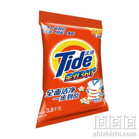 汰渍全效360度洗衣粉3.8kg