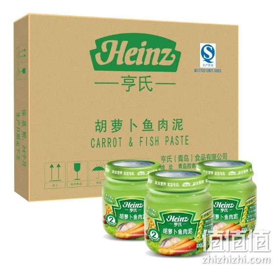 亨氏胡萝卜鱼肉泥