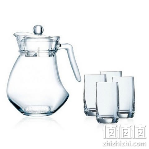 乐美雅G6238玻璃饮用水具5件套