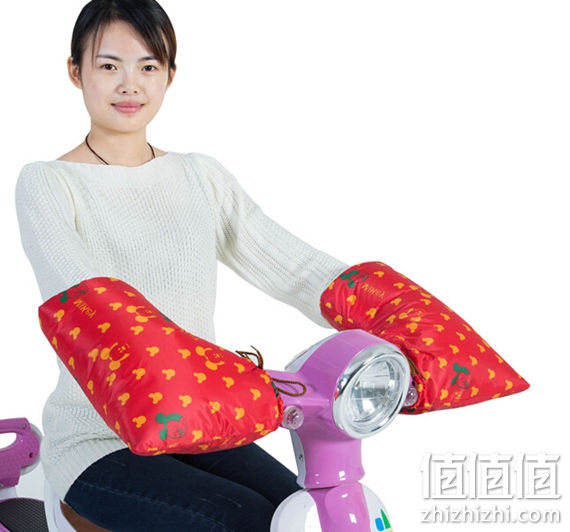 浪漫美西骑车加厚棉手套 