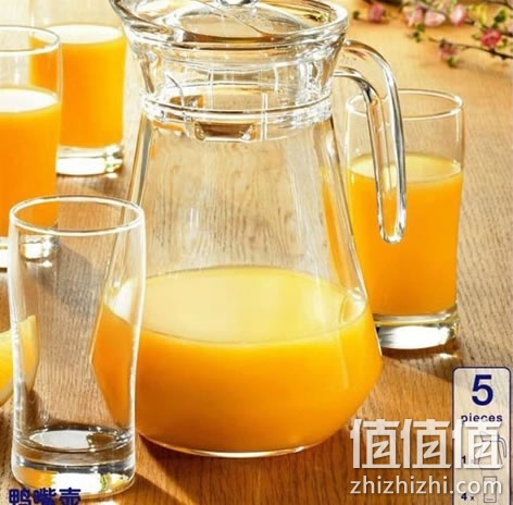 乐美雅G6200玻璃水具五件套
