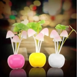 蘑菇节能七彩LED感应灯