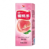 统一 蜜桃多250ml*24盒/箱 京东商城价格