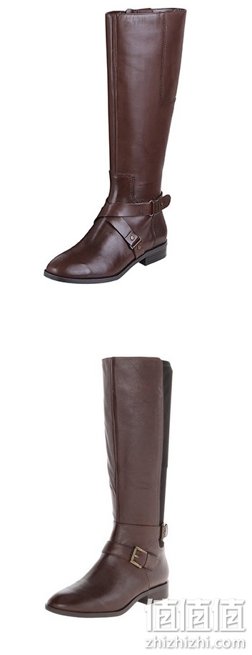 Nine West 玖熙 Blogger Harness 女士真皮长靴