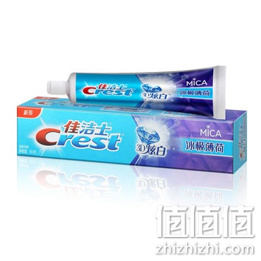 佳洁士炫白体验牙膏