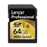 【黑五】雷克沙 Lexar Professional 400x 64GB SDXC UHS-I 存储卡 美国亚马逊价格
