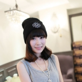 明星同款男女毛线针织帽