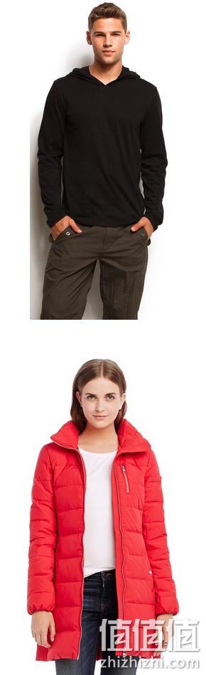 Armani Exchange 阿玛尼 pima 男士时尚长袖棉卫衣