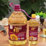 福临门 非转基因压榨葵花籽油 5L/桶+900ml/瓶 1号店价格