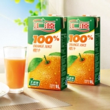 汇源 100%橙果汁1L*6盒*3箱 京东商城价格