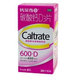 Wyeth 惠氏 钙尔奇D 碳酸钙D3片 30片 健一网价格