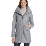 Tommy Hilfiger 汤米•希尔费格 Cocoon 女款羊毛混纺大衣 美国 Amazon