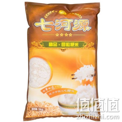 七河源精品圆粒粳米5kg