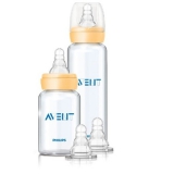  新安怡 AVENT 标准口径玻璃奶瓶新生儿套装 亚马逊中国
