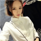 长袖女士衬衫